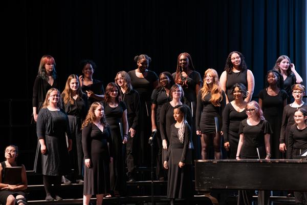 2023 All County Chorus Students Performing
